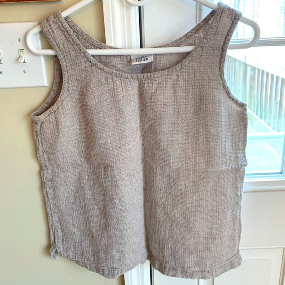 Eileen Fisher Linen Tank Top